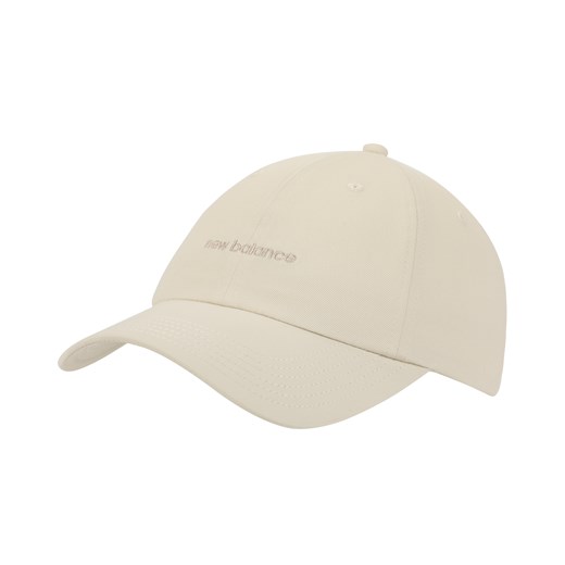 Czapka damska New Balance LAH51010LIN – beżowa ze sklepu New Balance Poland w kategorii Czapki z daszkiem damskie - zdjęcie 185753396