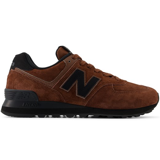 Buty unisex New Balance U574LEB – brązowe ze sklepu New Balance Poland w kategorii Buty sportowe męskie - zdjęcie 185753416