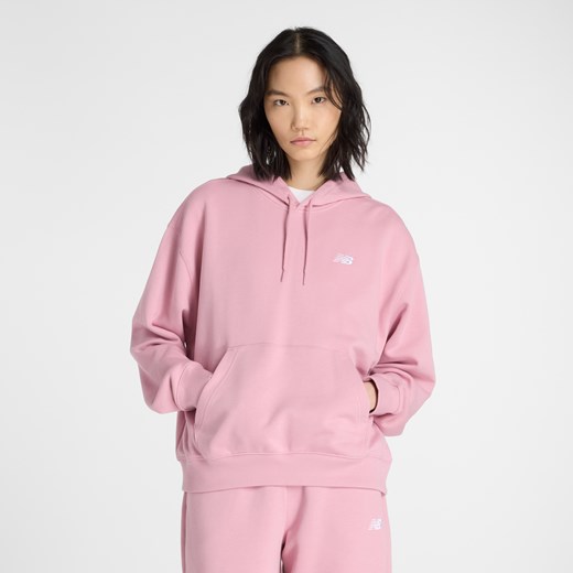 Bluza damska New Balance WT41507PTF – różowa ze sklepu New Balance Poland w kategorii Bluzy damskie - zdjęcie 185753529