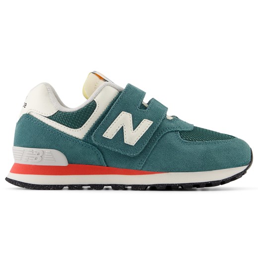 Buty dziecięce New Balance PV574VPG – zielone ze sklepu New Balance Poland w kategorii Buty sportowe dziecięce - zdjęcie 185753628