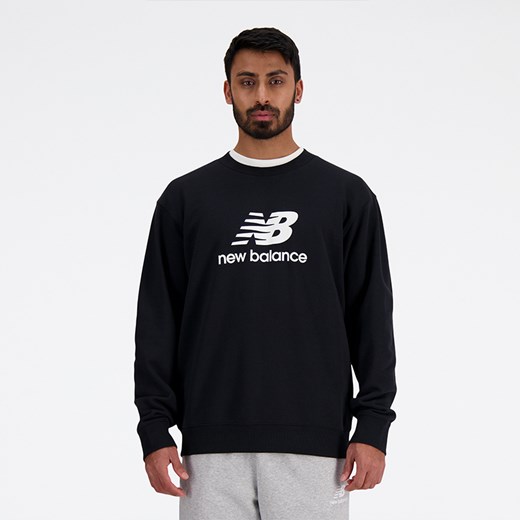 Bluza męska New Balance MT41500BK – czarna ze sklepu New Balance Poland w kategorii Bluzy męskie - zdjęcie 185753676