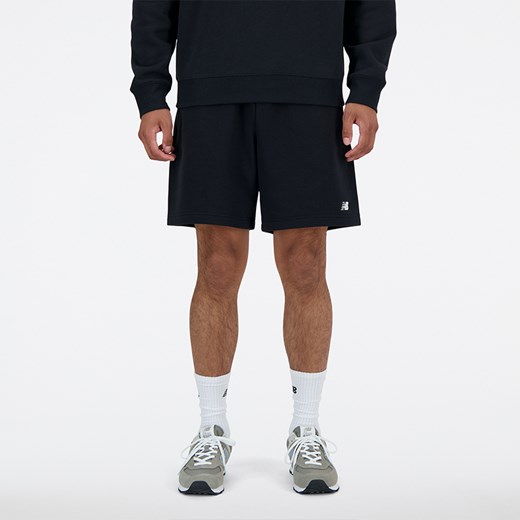 Spodenki męskie New Balance MS41520BK – czarne ze sklepu New Balance Poland w kategorii Spodenki męskie - zdjęcie 185753726
