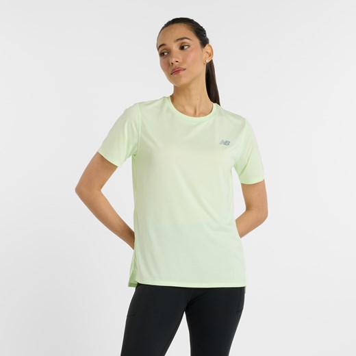 Koszulka damska New Balance WT41222MEW – miętowa ze sklepu New Balance Poland w kategorii Bluzki damskie - zdjęcie 185753745