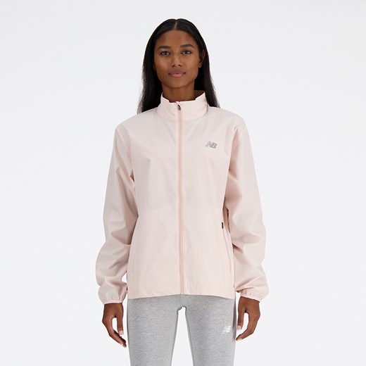 Kurtka damska New Balance WJ41243OUK – różowa ze sklepu New Balance Poland w kategorii Kurtki damskie - zdjęcie 185753939
