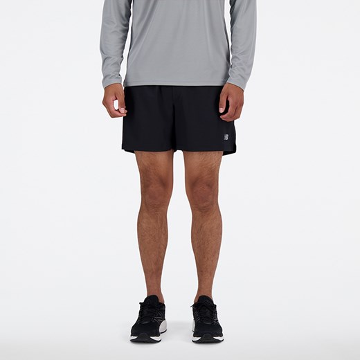 Spodenki męskie New Balance MS41290BK – czarne ze sklepu New Balance Poland w kategorii Spodenki męskie - zdjęcie 185753946