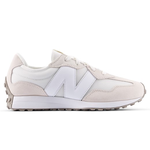 Buty dziecięce New Balance GS327LW – beżowe ze sklepu New Balance Poland w kategorii Buty sportowe dziecięce - zdjęcie 185754178
