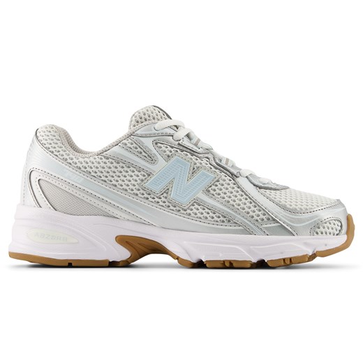Buty dziecięce New Balance GR740AA – srebrne ze sklepu New Balance Poland w kategorii Buty sportowe dziecięce - zdjęcie 185754299