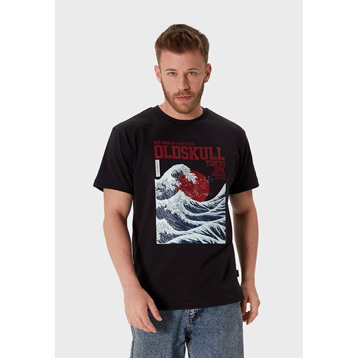 OLDSKULL Koszulka w kolorze czarnym ze sklepu Limango Polska w kategorii T-shirty męskie - zdjęcie 185756026