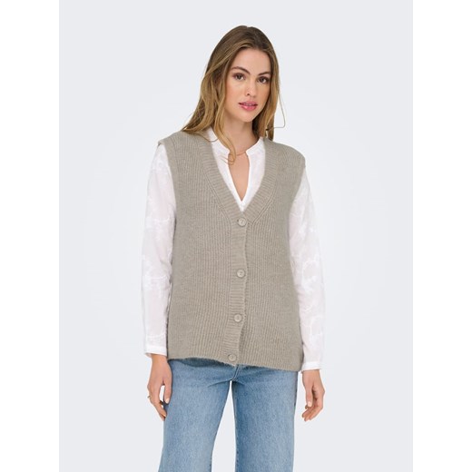 ONLY Kamizelka w kolorze kremowym XL wyprzedaż Limango Polska