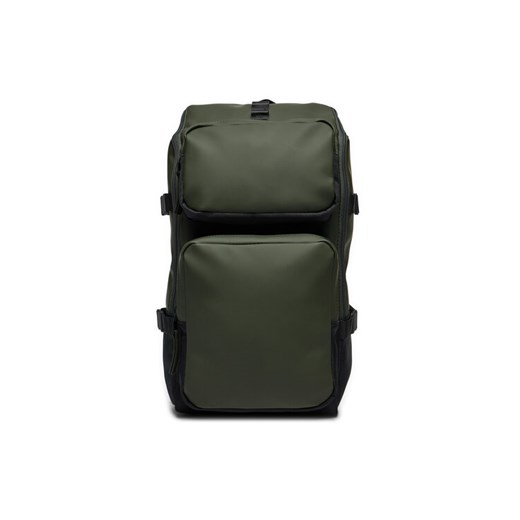 Plecak Rains Trail Cargo Backpack 14330 Zielony ze sklepu eobuwie.pl w kategorii Plecaki - zdjęcie 185757179