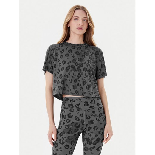 adidas T-Shirt Workout Essentials JN2646 Szary Regular Fit ze sklepu MODIVO w kategorii Bluzki damskie - zdjęcie 185757505