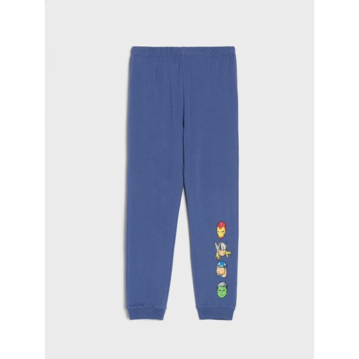 Sinsay - Piżama z domieszką wiskozy Marvel - szary Sinsay 98 (2-3 l) Sinsay