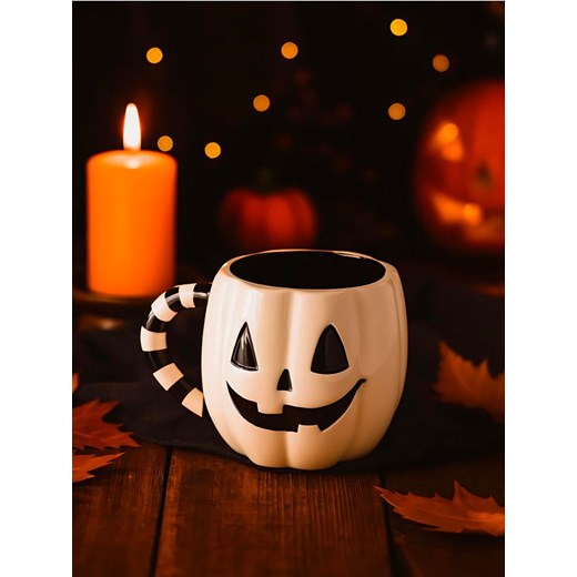 Sinsay - Kubek z motywem halloweenowym - biały ze sklepu Sinsay w kategorii Dom - zdjęcie 185758976