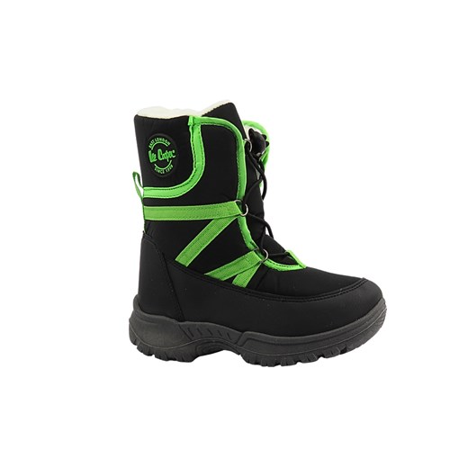 Śniegowce dziecięce - LEE COOPER LCJ-22-44-1366, czarne ze sklepu ulubioneobuwie w kategorii Buty zimowe dziecięce - zdjęcie 185759089