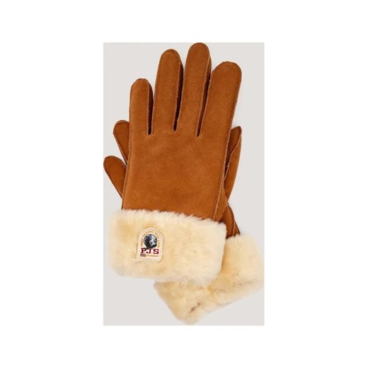 PARAJUMPERS Skórzane rękawiczki | shearling ze sklepu Gomez Fashion Store w kategorii Rękawiczki damskie - zdjęcie 185759246