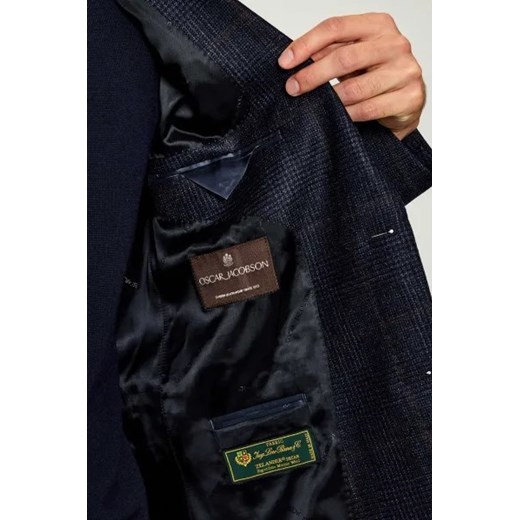 Oscar Jacobson Wełniana marynarka Fogerty | Regular Fit | z dodatkiem jedwabiu i Oscar Jacobson 56 Gomez Fashion Store