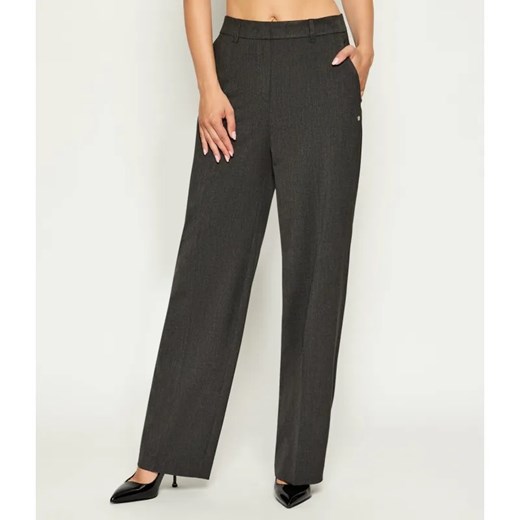 Marc Cain Spodnie WUKARI | Relaxed fit | high waist ze sklepu Gomez Fashion Store w kategorii Spodnie damskie - zdjęcie 185759956