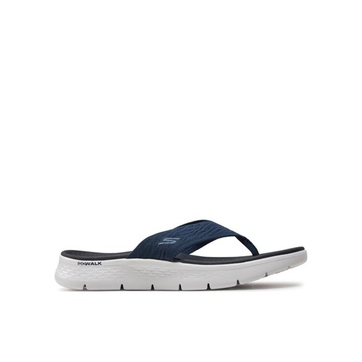 Japonki Skechers Go Walk Flex Sandal-Splendor 141404/NVY Granatowy ze sklepu eobuwie.pl w kategorii Klapki damskie - zdjęcie 185760059