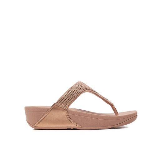 Japonki FitFlop Lulu EC5 Różowy ze sklepu eobuwie.pl w kategorii Klapki damskie - zdjęcie 185760265