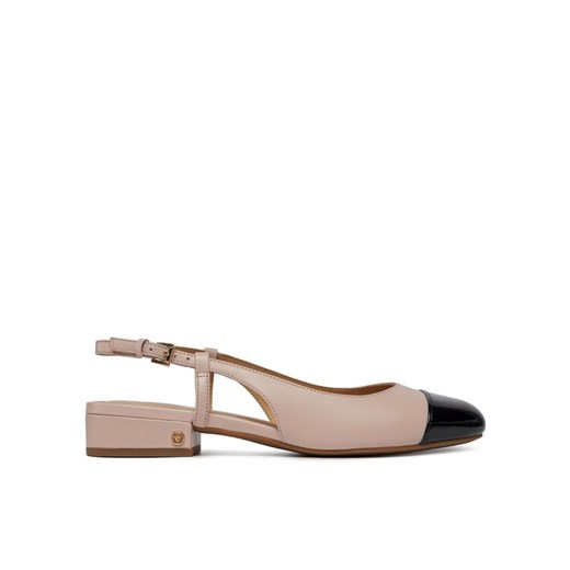Sandały MICHAEL Michael Kors Perla Flex Sling Flat 40R4PLFP1L Różowy ze sklepu eobuwie.pl w kategorii Balerinki - zdjęcie 185760279