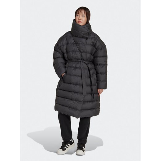 adidas Płaszcz zimowy Fashion HK5245 Czarny Oversize ze sklepu MODIVO w kategorii Płaszcze damskie - zdjęcie 185761137