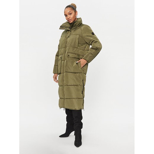 ONLY Płaszcz zimowy Nora 15294315 Zielony Regular Fit ze sklepu MODIVO w kategorii Płaszcze damskie - zdjęcie 185761156