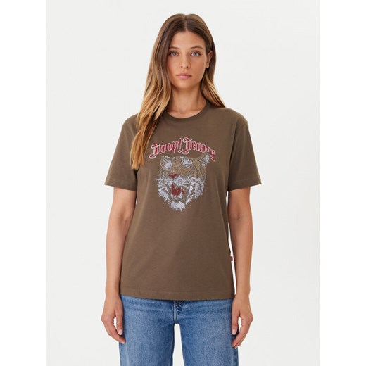 JOOP! Jeans T-Shirt Tanasia 30048568 Zielony Regular Fit ze sklepu MODIVO w kategorii Bluzki damskie - zdjęcie 185761188