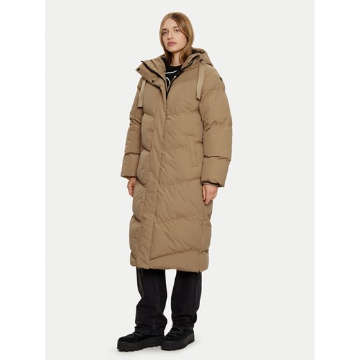 Brunotti Płaszcz zimowy Bigsury 2422180102 Beżowy Regular Fit ze sklepu MODIVO w kategorii Kurtki damskie - zdjęcie 185761295