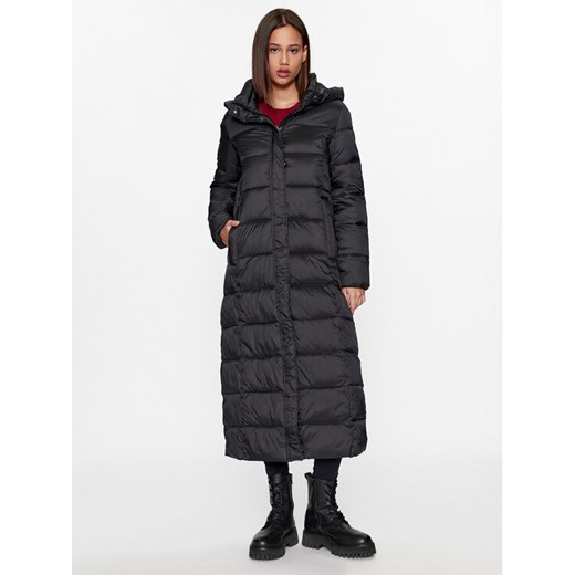 CMP Płaszcz zimowy 33K3706 Czarny Regular Fit ze sklepu MODIVO w kategorii Płaszcze damskie - zdjęcie 185761306