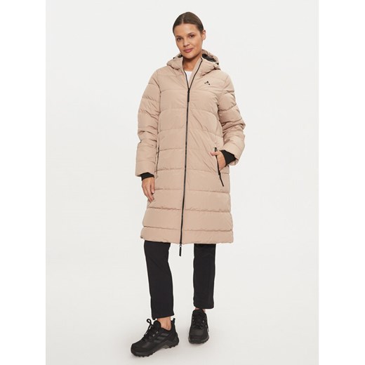Whistler Płaszcz zimowy Amaret W Long Puffer W234603 Beżowy Regular Fit ze sklepu MODIVO w kategorii Kurtki damskie - zdjęcie 185761337
