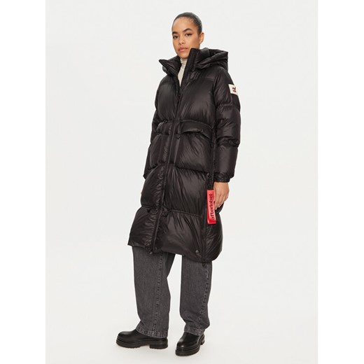 AFTER LABEL Płaszcz zimowy Aberdeen A00031 Czarny Regular Fit ze sklepu MODIVO w kategorii Kurtki damskie - zdjęcie 185761388