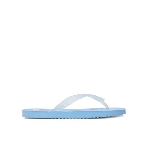 Tommy Jeans Japonki Tjw Logo Flip Flop EN0EN02447 Błękitny ze sklepu MODIVO w kategorii Klapki damskie - zdjęcie 185761547