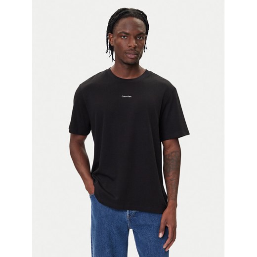 Calvin Klein Polo LV04LC241G Czarny Regular Fit ze sklepu MODIVO w kategorii T-shirty męskie - zdjęcie 185761585