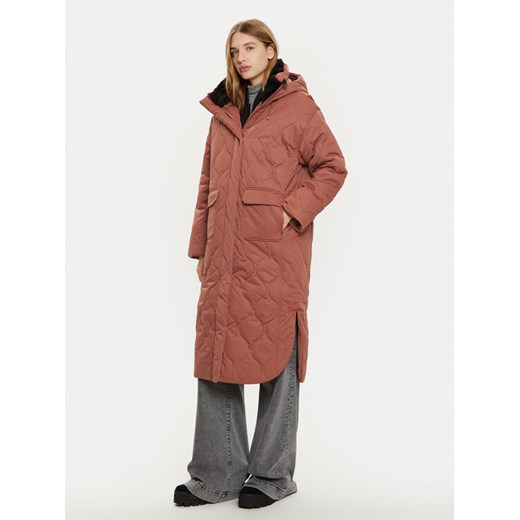 Brunotti Płaszcz zimowy Charlotte 2322180305 Brązowy Regular Fit ze sklepu MODIVO w kategorii Płaszcze damskie - zdjęcie 185761589