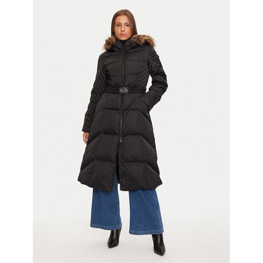 Guess Płaszcz zimowy New Olga W4BL41 WEX52 Czarny Regular Fit ze sklepu MODIVO w kategorii Kurtki damskie - zdjęcie 185761597