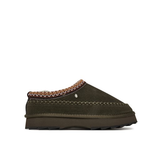 EMU Australia Kapcie Sharky Adventure Scuff W13239 Khaki ze sklepu MODIVO w kategorii Kapcie damskie - zdjęcie 185761668