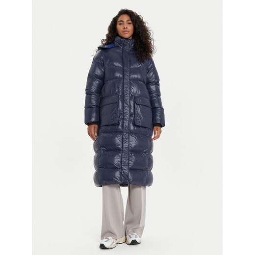 Whistler Płaszcz zimowy Lakewood W Long Puffer W243266 Granatowy Regular Fit ze sklepu MODIVO w kategorii Kurtki damskie - zdjęcie 185761709