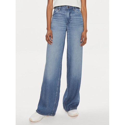 Wrangler Jeansy World Wide 112352301 Niebieski Wide Leg ze sklepu MODIVO w kategorii Jeansy damskie - zdjęcie 185761716