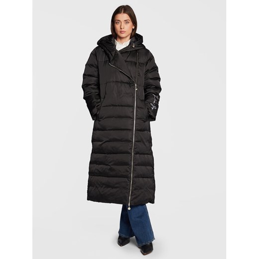 Liu Jo Sport Płaszcz zimowy TF2192 T4558 Czarny Regular Fit ze sklepu MODIVO w kategorii Kurtki damskie - zdjęcie 185761768