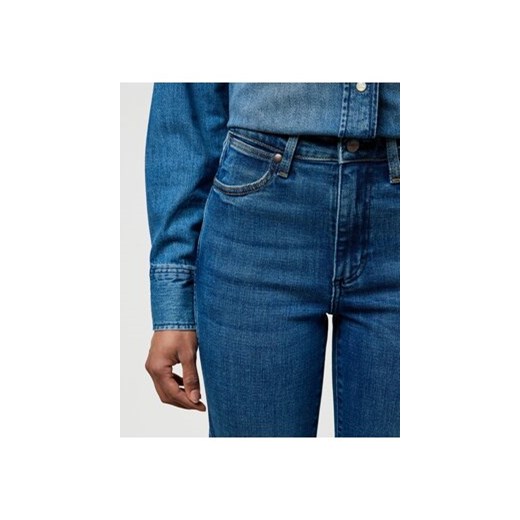 Wrangler Jeansy STRAIGHT Niebieski Straight Leg Wrangler 26_32 MODIVO