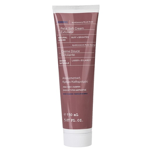 Korres Krem oczyszczający &quot;Petal Soft Cream Exfoliator&quot; - 150 ml ze sklepu Limango Polska w kategorii Kremy do twarzy - zdjęcie 185765898