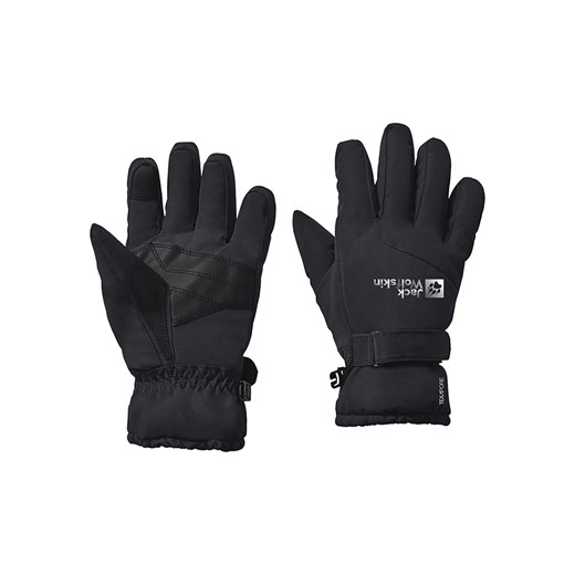 Jack Wolfskin Rękawiczki funkcyjne &quot;Winter&quot; w kolorze czarnym ze sklepu Limango Polska w kategorii Rękawiczki dziecięce - zdjęcie 185766317