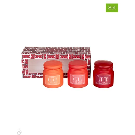 Elle home Świece zapachowe (3 szt.) - po 70 g ze sklepu Limango Polska w kategorii Świece i dyfuzory - zdjęcie 185766868
