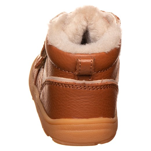 bisgaard Skórzane buty w kolorze jasnobrązowym do chodzenia na boso Bisgaard 25 okazyjna cena Limango Polska