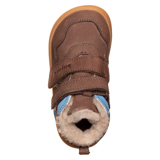 bisgaard Skórzane buty w kolorze brązowo-błękitnym do chodzenia na boso Bisgaard 28 okazyjna cena Limango Polska