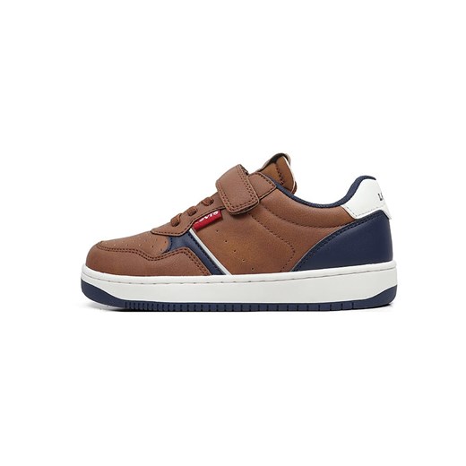 Levi´s Sneakersy &quot;New Union Max&quot; w kolorze jasnobrązowo-biało-niebieskim ze sklepu Limango Polska w kategorii Buty sportowe dziecięce - zdjęcie 185767325