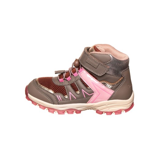 bisgaard Buty turystyczne w kolorze jasnobrązowo-jasnoróżowo-srebrnym ze sklepu Limango Polska w kategorii Buty trekkingowe dziecięce - zdjęcie 185768116
