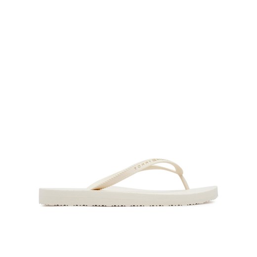 Tommy Hilfiger Japonki Hilfiger Strap Beach Sandal FW0FW08736 Écru ze sklepu MODIVO w kategorii Klapki damskie - zdjęcie 185768259