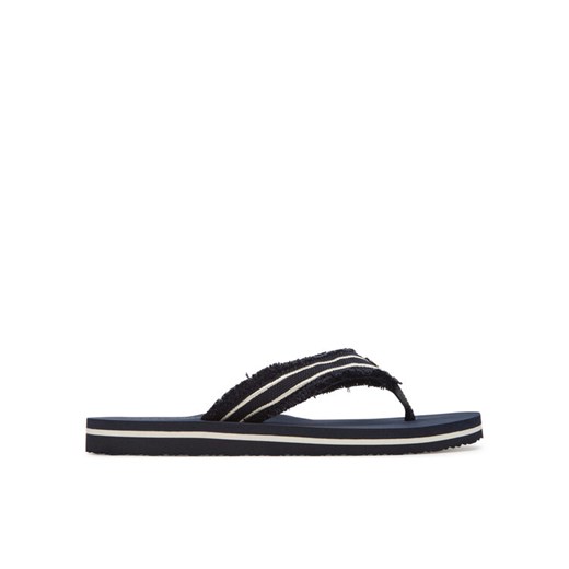 Tommy Hilfiger Japonki TH Webbing Beach Sandal FW0FW08739 Granatowy ze sklepu MODIVO w kategorii Klapki damskie - zdjęcie 185768306