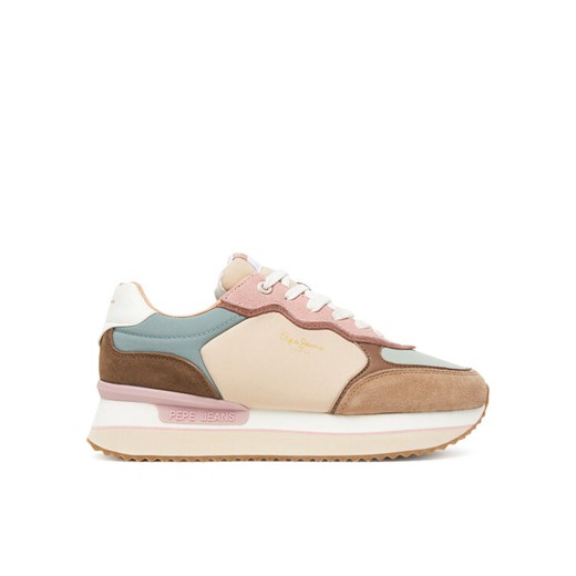 Pepe Jeans Sneakersy Rusper Combi W PLS600006 Kolorowy ze sklepu MODIVO w kategorii Buty sportowe damskie - zdjęcie 185768316